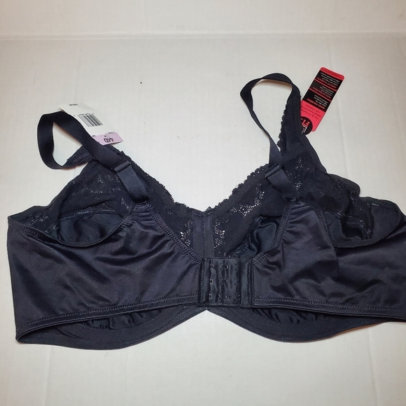 Lilyette Bra Black Sz 44D - Picture 4 of 6